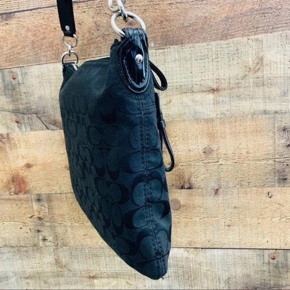 Coach Signature Poppy Shoulder Purse - Picture 5 of 8